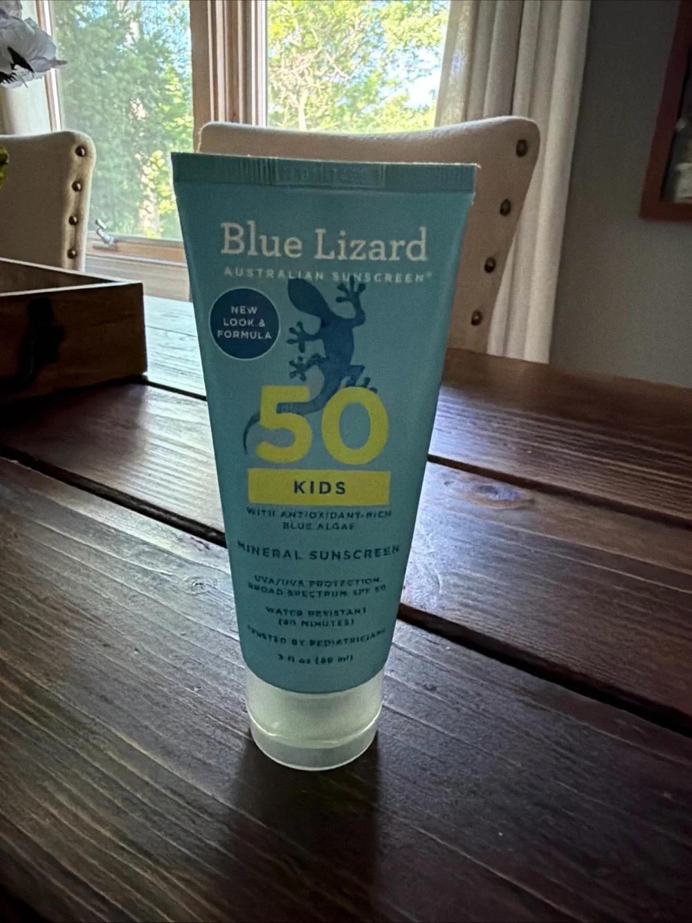 Blue Lizard Sensitive Mineral Sunscreen Kids SPF 50 3oz Water Resistant 2027